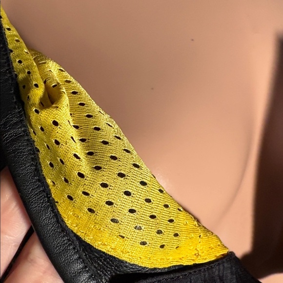 Vintage Harley-Davidson Black Leather Sports Bra Crop Top Biker Chic 34/6 Sm/Med - Picture 4 of 16